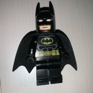 LEGO Batman Minifigure with Black and Yellow Details